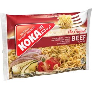 Koka Fideos instantáneos sabor ternera 85 g