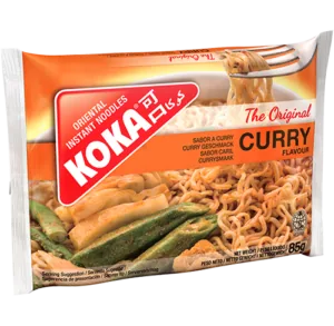 Koka Fideos instantáneos sabor curry 85 g