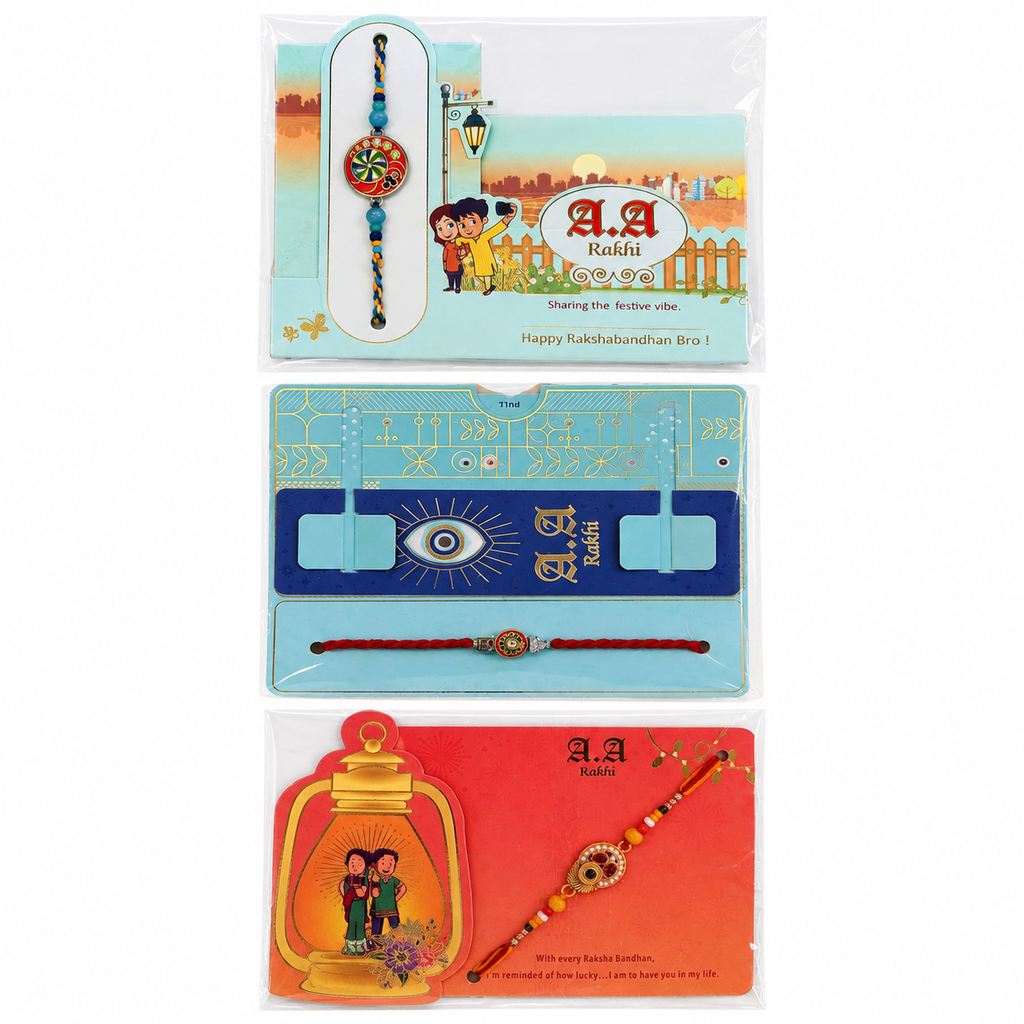 FANCY RAKHI 1 PCS - NO.4
