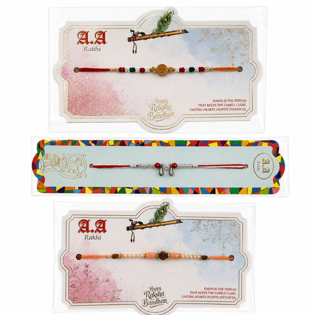 FANCY RAKHI 1 PCS - NO.1