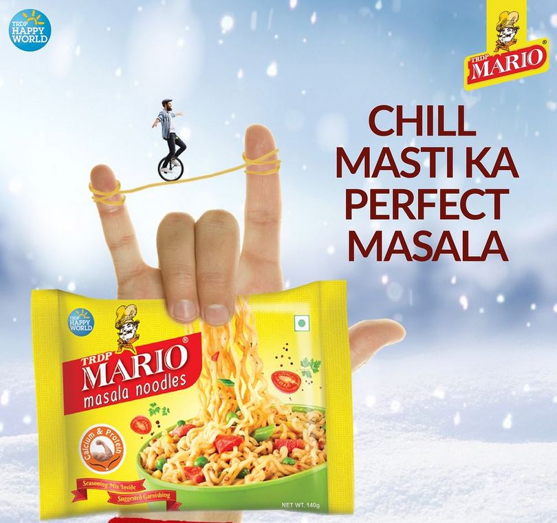 MARIO MASALA NOODLES  8´S PACK