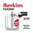 Hawkins Classic Pressure Cooker 3 LTR