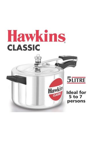 Hawkins Classic Pressure Cooker 5 LTR