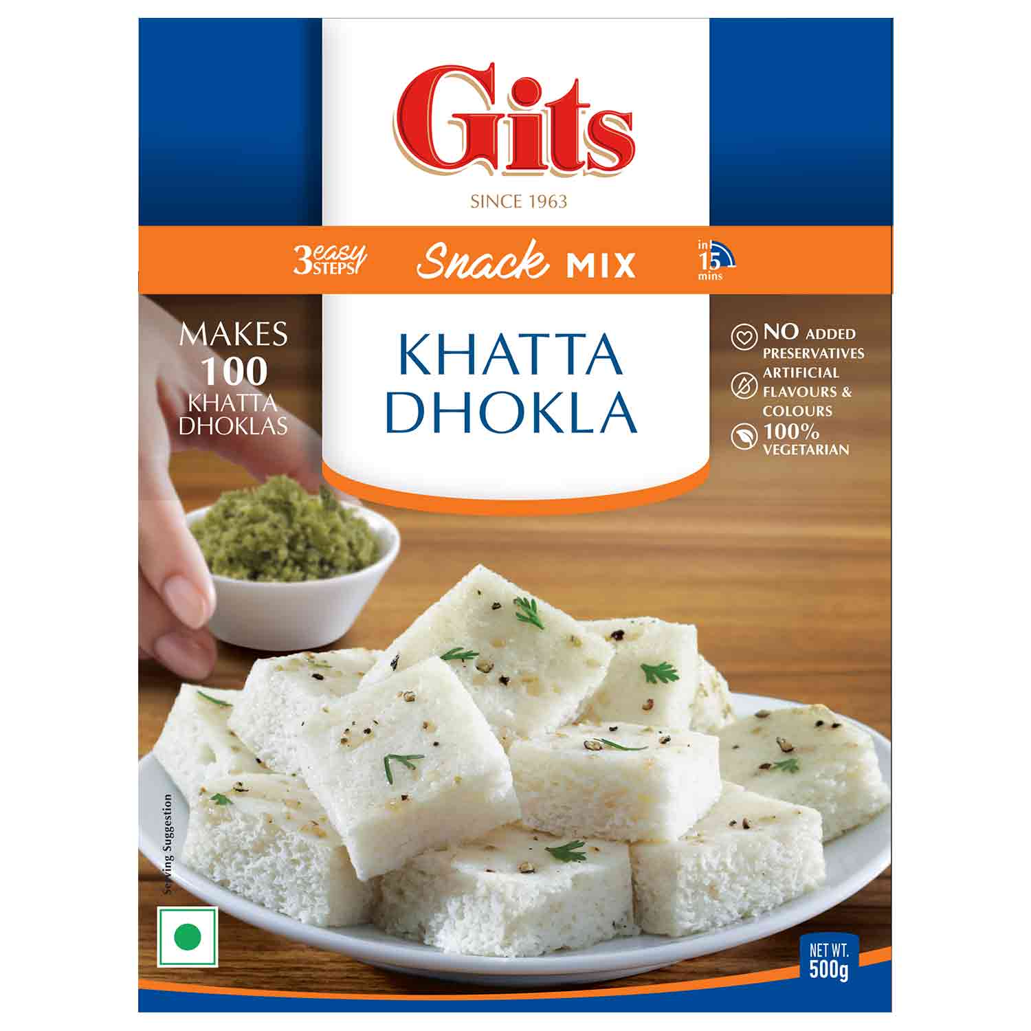 GITS KHATTA DHOKLA MIX 200G