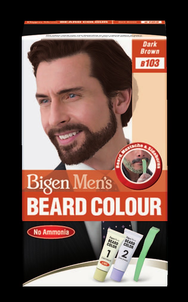 BIGEN BEARD DARK BROWN- BMB103  40G