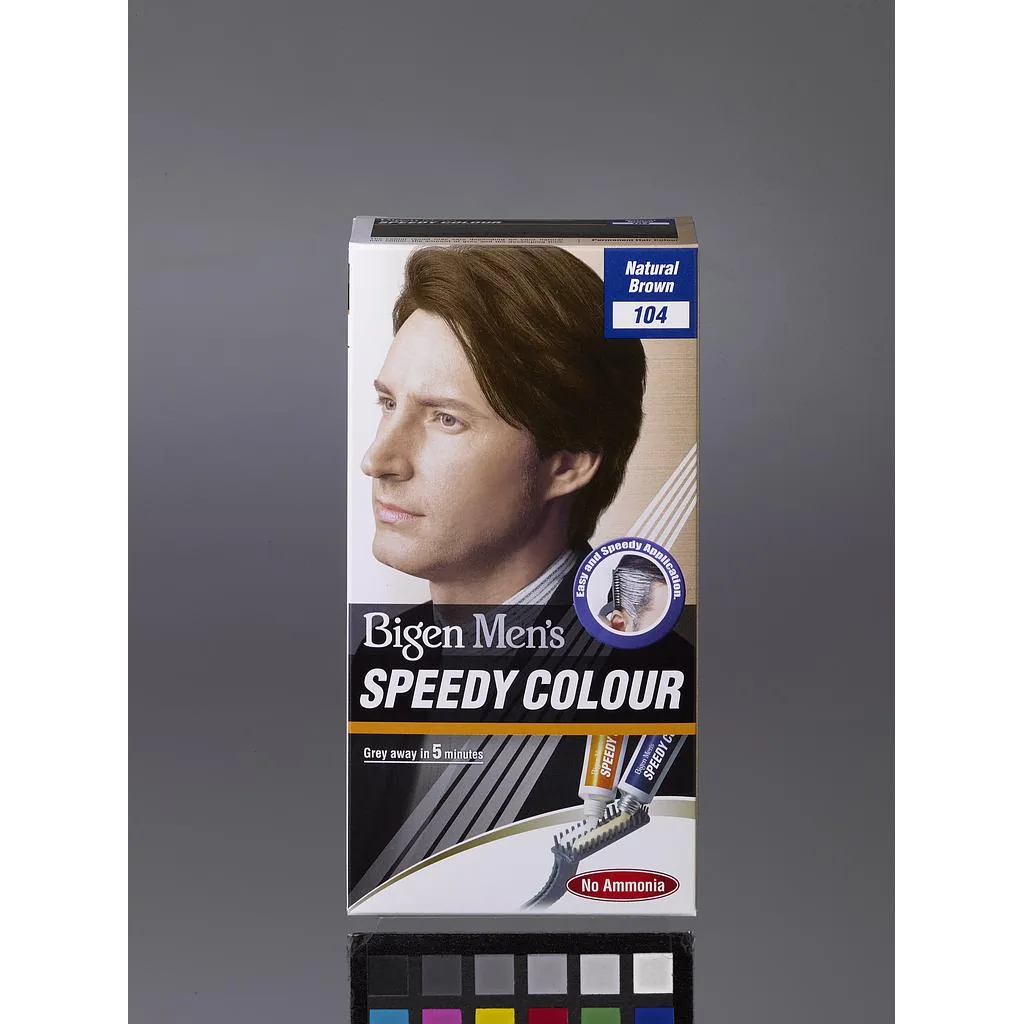 Bigen Men Speedy Tinta capilar castanho natural BMS104 80 g