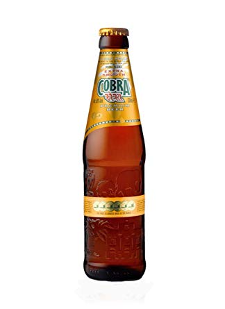 COBRA LAGER BEER 5% Vol.   330 ML