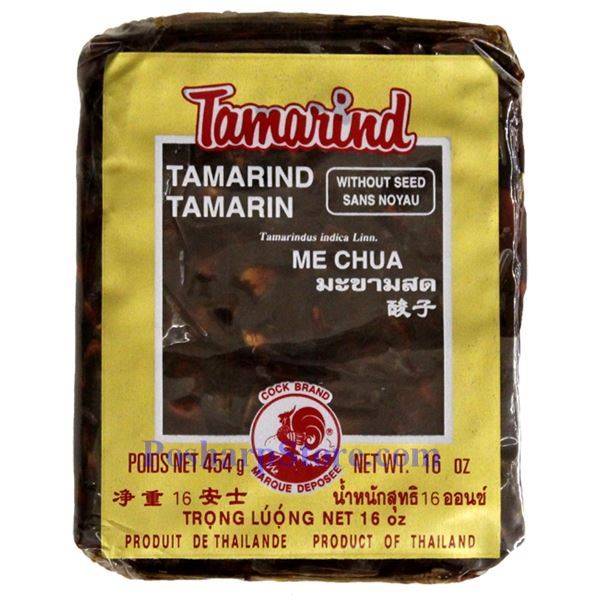 COCK TAMARIND W/OUT SEEDS  450G