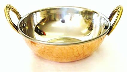 Copper Bottom Kadai-1 Portion 1 x Piece