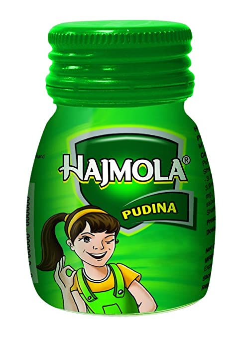 DABUR HAJMOLA TABLETS PUDINA 120TAB