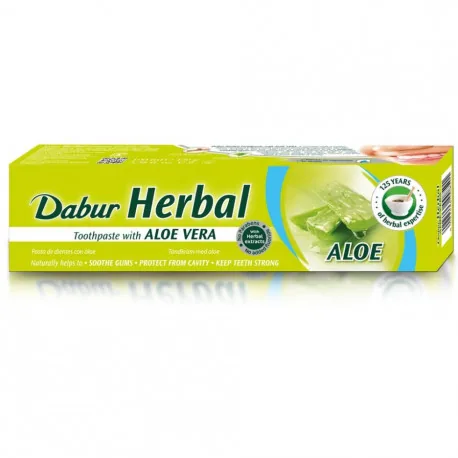 Dabur Dentifrice à l'aloe vera 100 ml