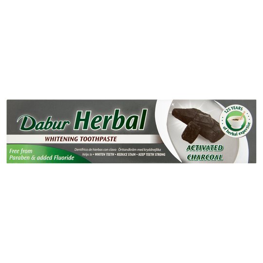 DABUR PASTA DE DIENTE CON CARBON  100ML