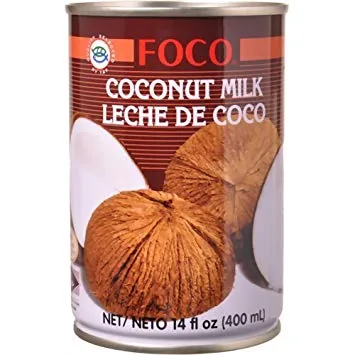Foco Leite de coco em lata 400 ml