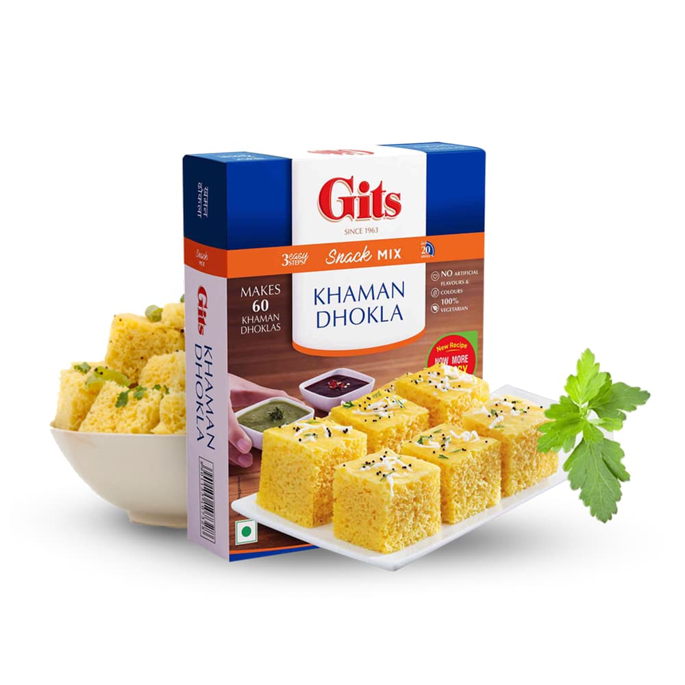 Gits Khaman Dhokla Mix 180 g – खमन ढोकला मिक्स