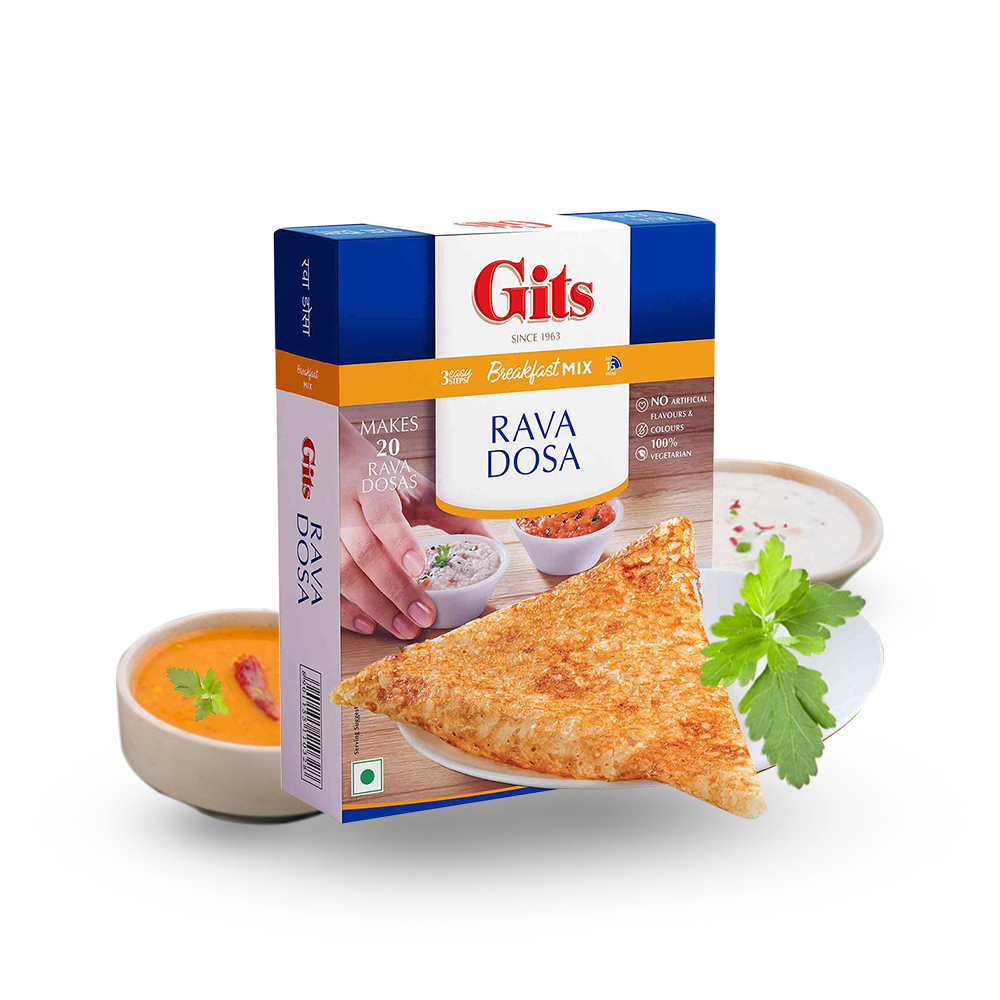 Gits Rava Dosai Mix 200 g – Semolina Crepes