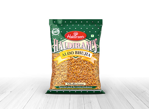 Haldiram Aloo Bhujia 200 g – Snack picante de batata