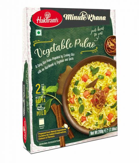 HALDIRAM RTE VEG PULAO 300G