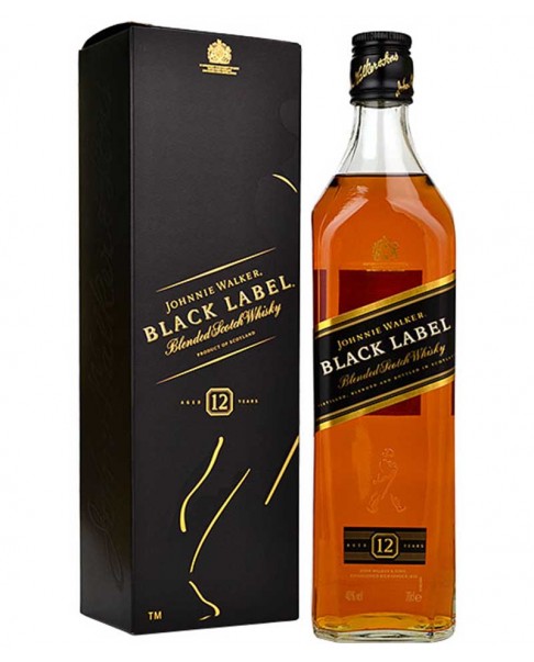 JOHNIE WALKER BLACK LABEL 70CL