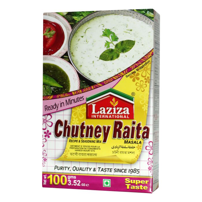 LAZIZA CHUTNEY RAITA MASALA  100G