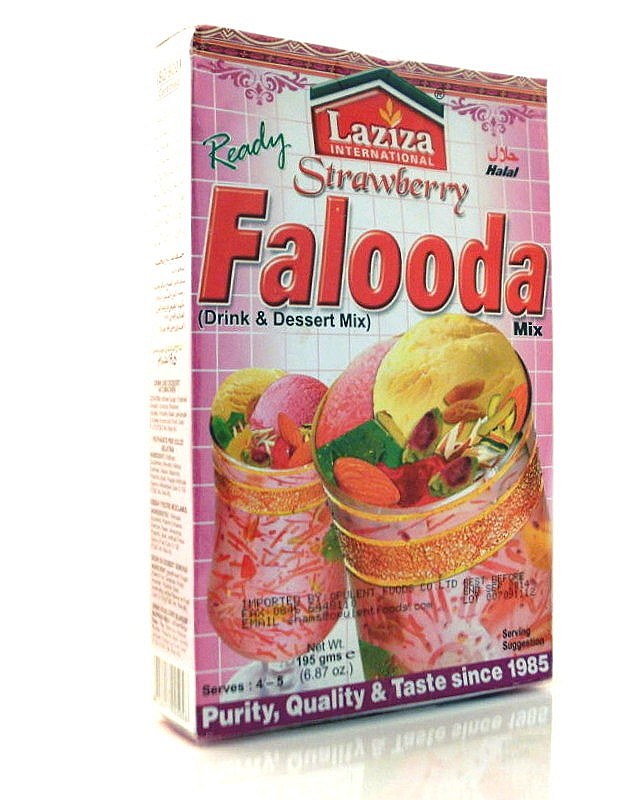 LAZIZA FALOODA STRAWBERRY 195G