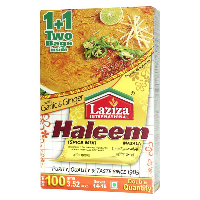Laziza Haleem Masala 100 g – Épices pour ragoût de viande et lentilles