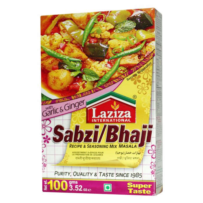 LAZIZA SABZI/BHUJIA MASALA   100G