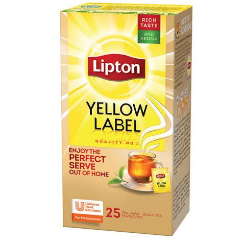 LIPTON YELLOW LABEL-TEA BAGS  25´S