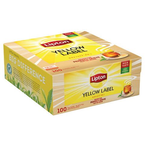 LIPTON YELLOW LABEL-TEA BAGS 100´S