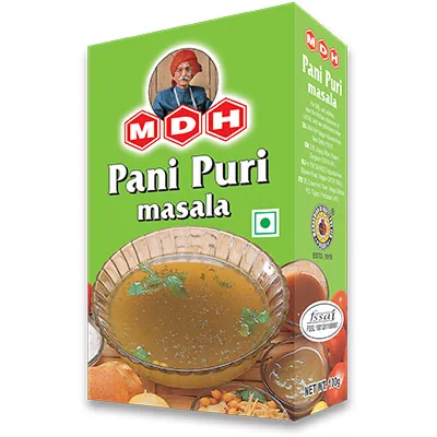 MDH Pani Puri Masala 100 g – Épices pour eau de pani puri