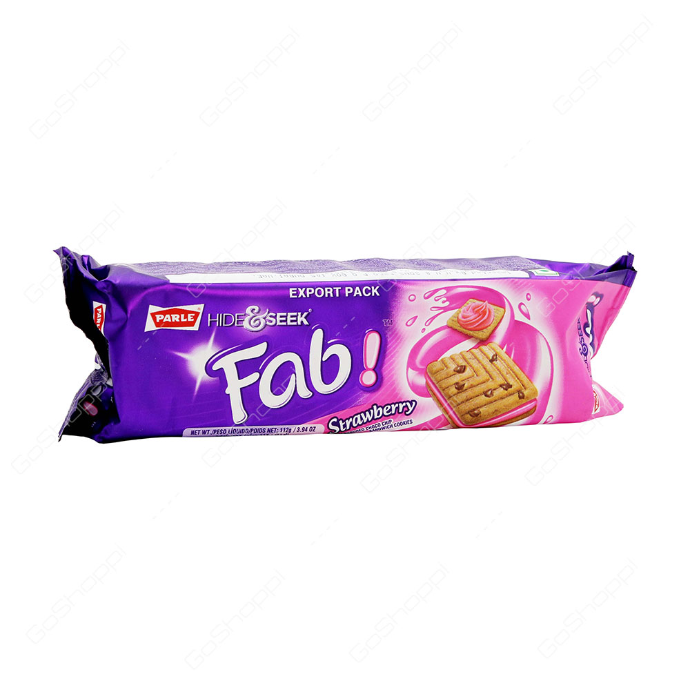 PARLE HIDE&SEEK FAB STRAWBERRY 112G