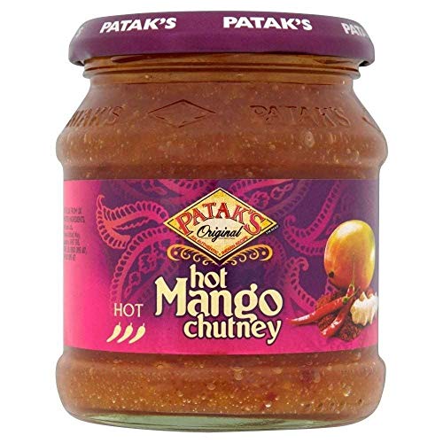 [13600] PATAK CHUTNEY MANGO HOT PREMIUM 340G