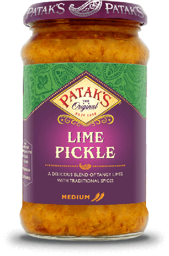 Patak Pickle de lima suave 250 ml