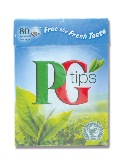 PG TIPS - TEA BAGS 80'S