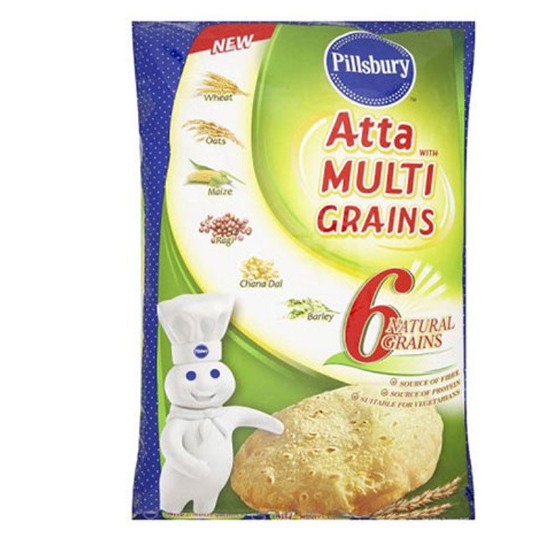 Pillsbury Chakki Atta Multigrain 5 kg – Harina multicereales