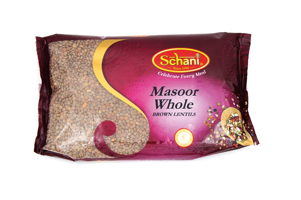 SCHANI LENTEJAS MARRON (MASOOR)  2 KG