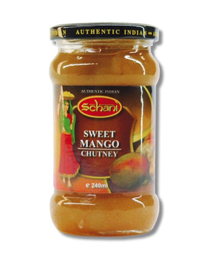 Schani Chutney doce de manga 5 kg – Condimento de manga