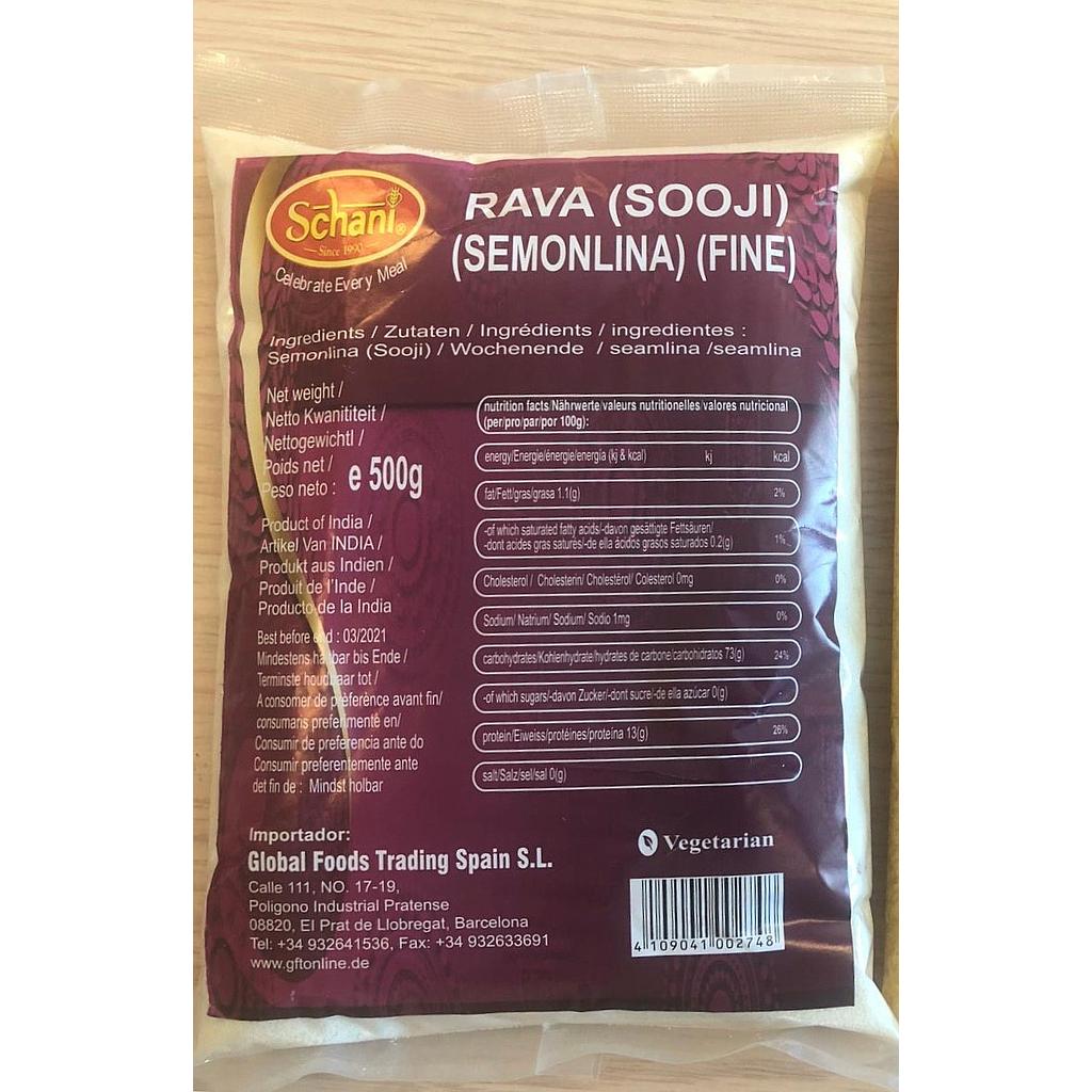 SCHANI SEMOLINA COARSE  500G