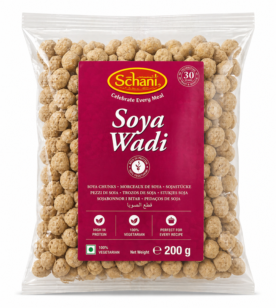 SCHANI/KINGS SOYA CHUNKS  200G