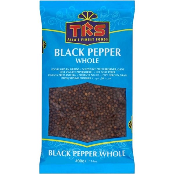 TRS BLACK PEPPER WHOLE 400G