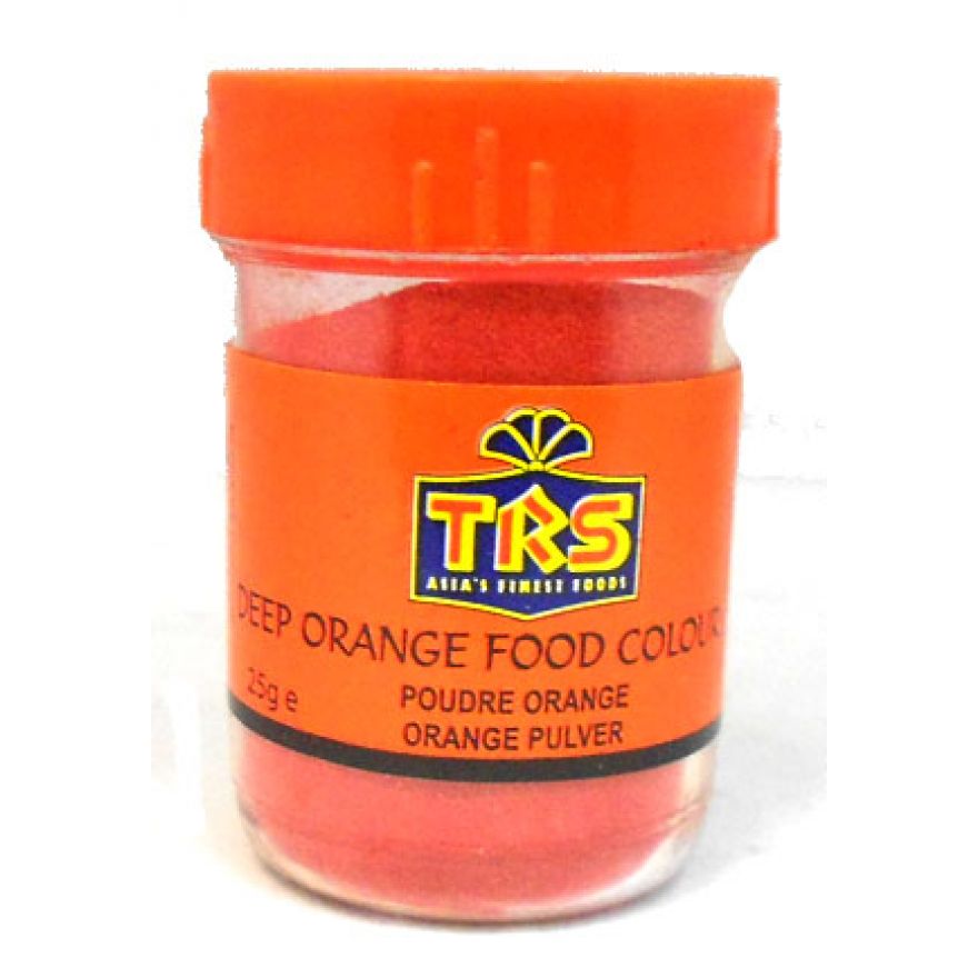 TRS FOOD COLOUR ORANGE   25G