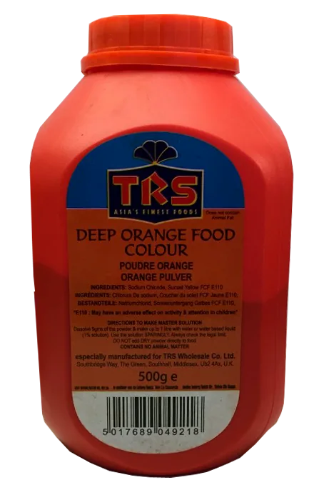 TRS Colorant alimentaire orange 500 g