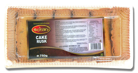 SCHANI CAKE RUSK 750G