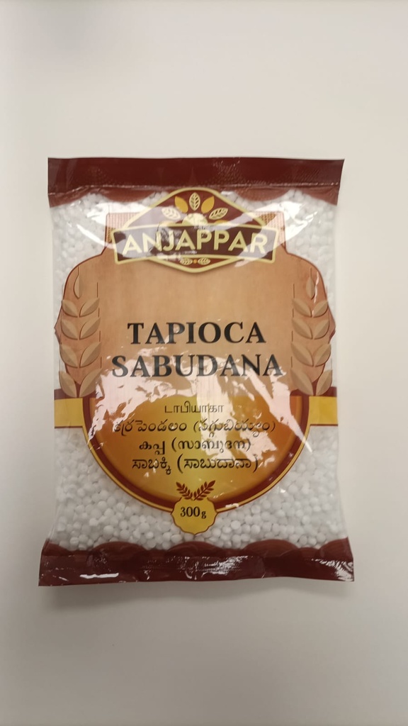 ANJAPPAR TAPIOCA SABUDANA LARGE   300G