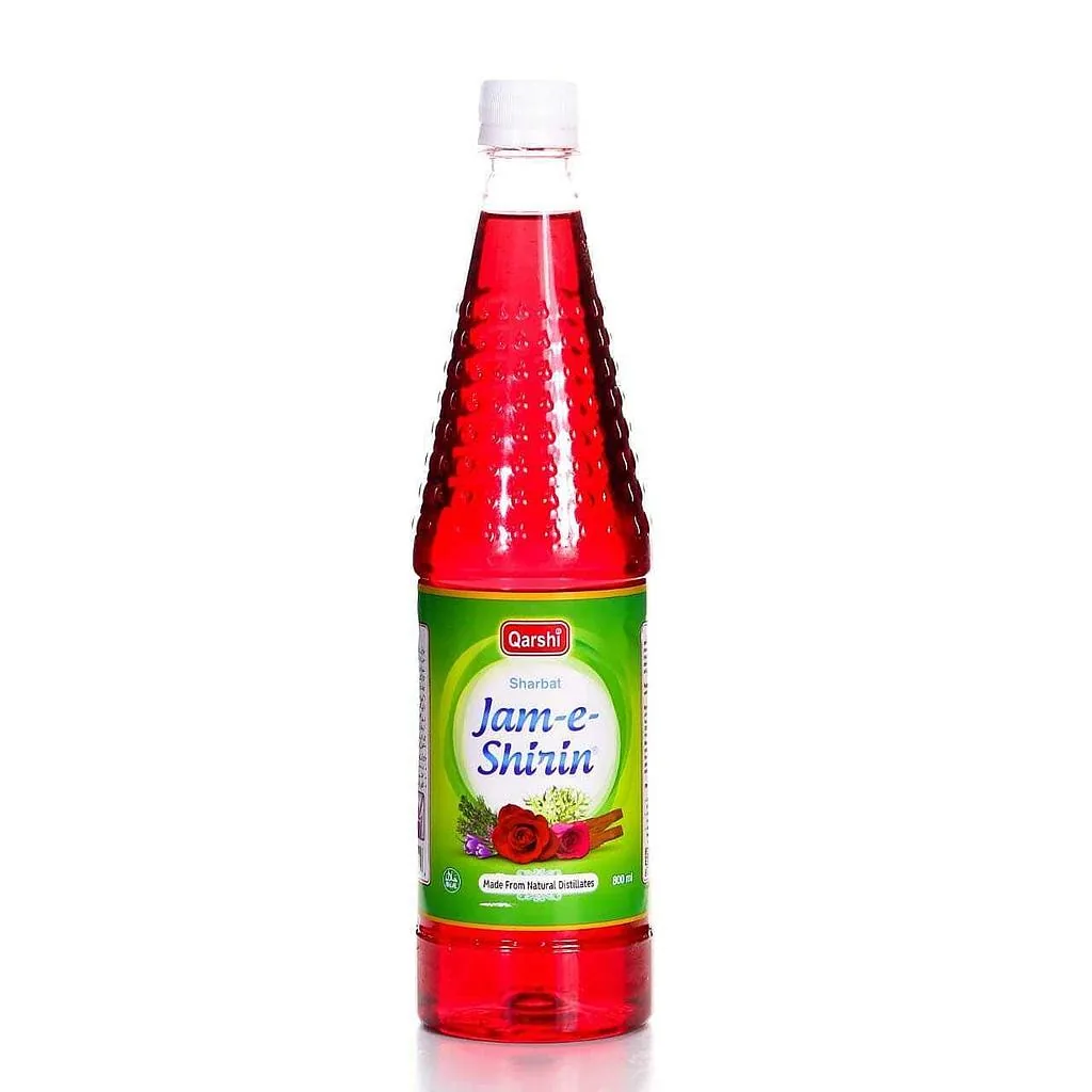 Qarshi Jam-e-Shirin 800 ml – Sirope para bebidas
