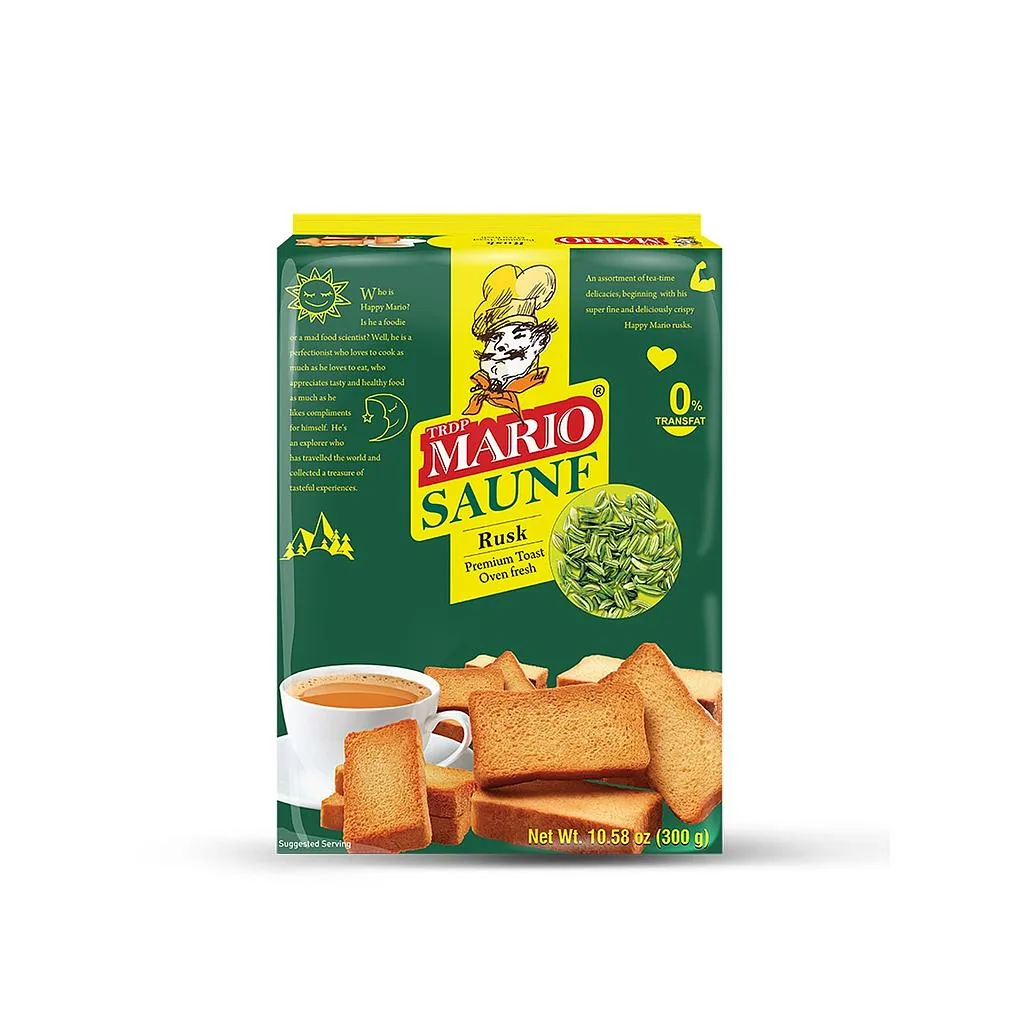 Mario Rusk con hinojo (Sounf) 300 g – Tostadas dulces