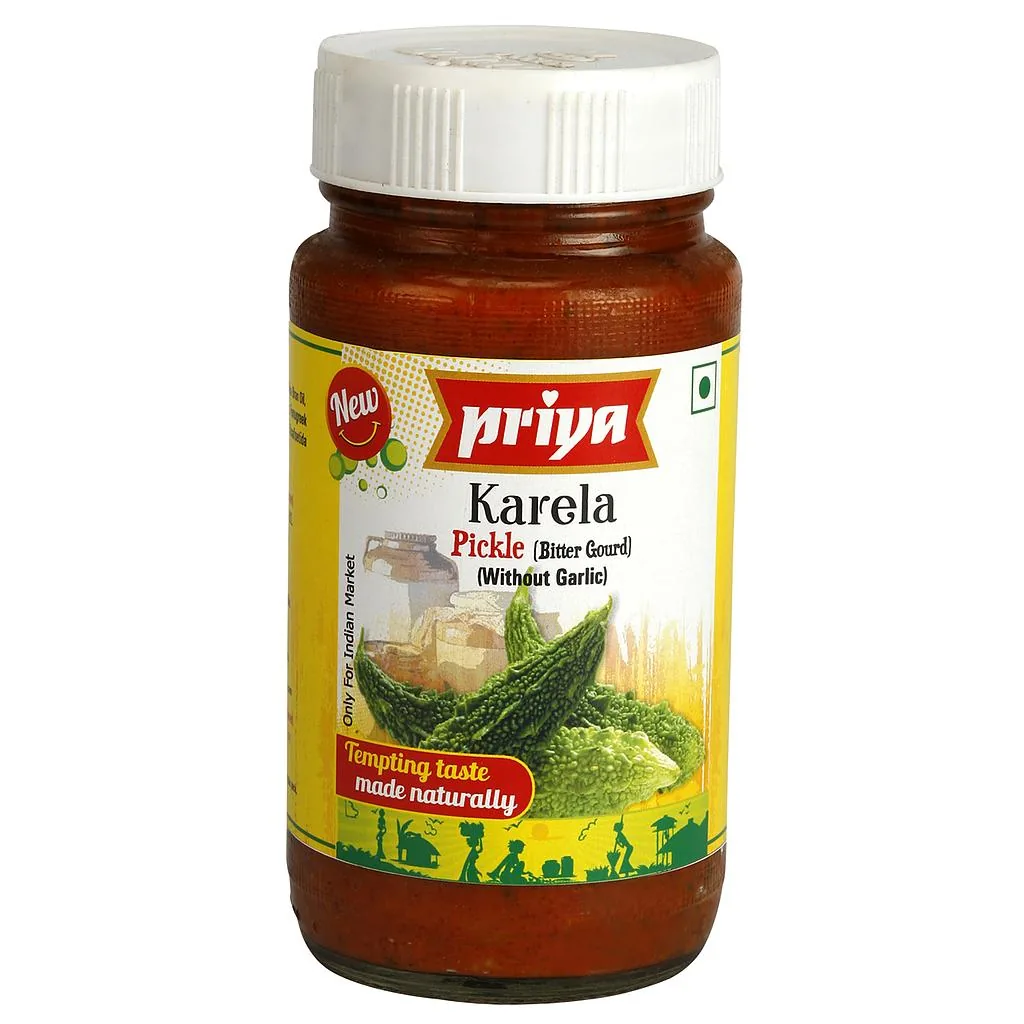 Priya Encurtido de Karela (melón amargo) 300 g
