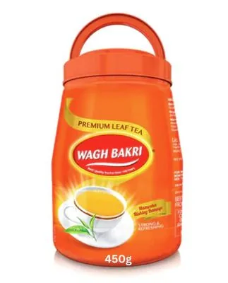 Wagh Bakri Té de hoja en bote 450 g