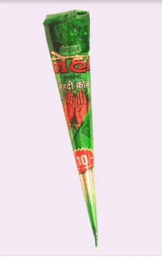 Neha Mehandi Cone rojo 25 g – Cono de henna
