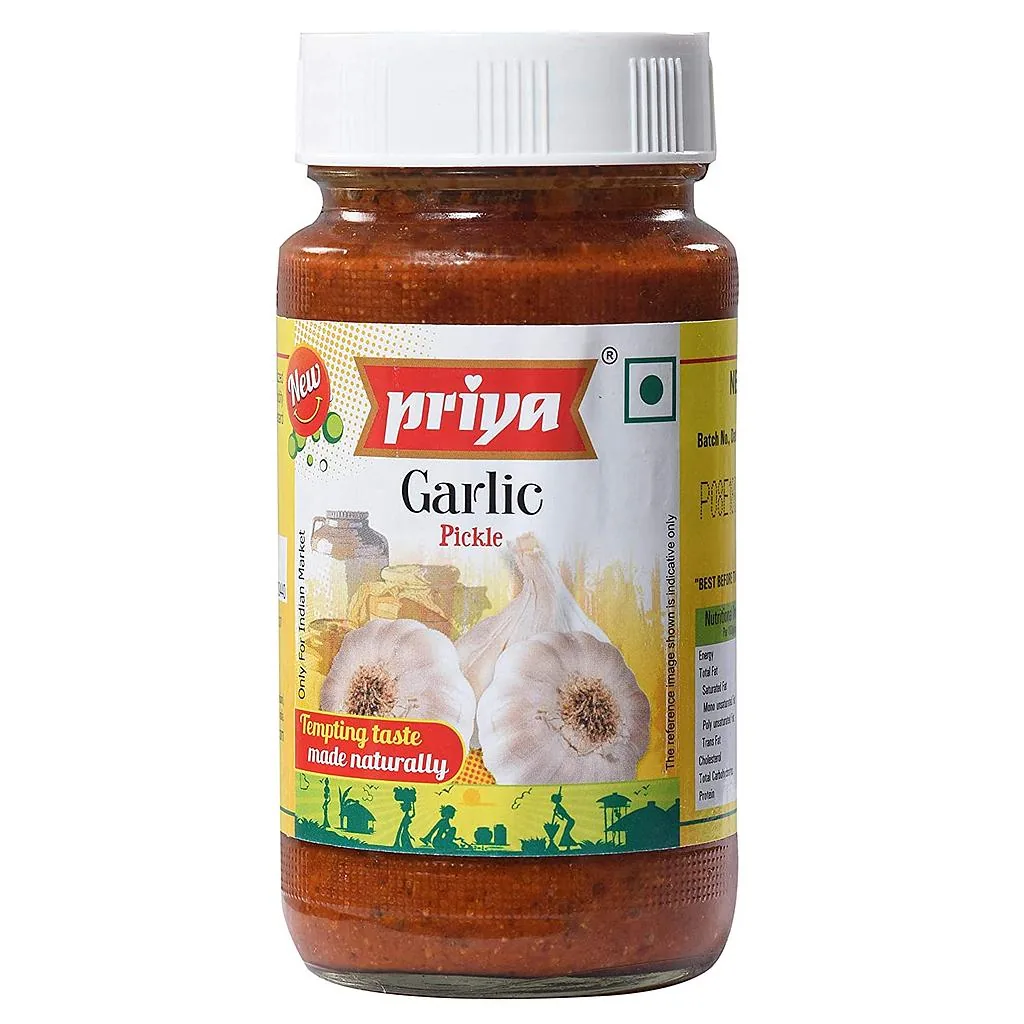 Priya Encurtido de ajo (Achar) 300 g