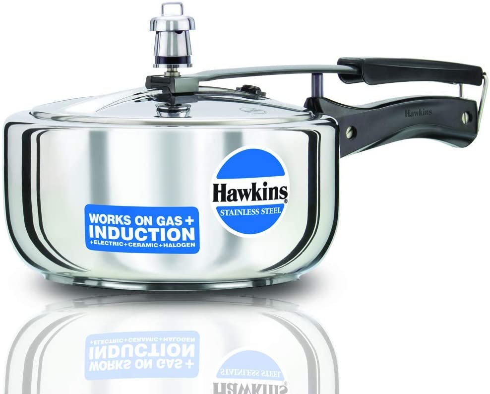 HAWKINS PRESSURE COOKER S/STEEL INDUCTION   3L